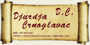 Đurđa Crnoglavac vizit kartica